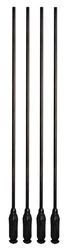 Original Einhell Dents de rechange pour secoueur d’olives/de fruits sans fil (accessoires pour secoueur d’olives/de fruits sans fil GE-FS 18/53 Li, 4 dents en carbone, longueur 31 cm)