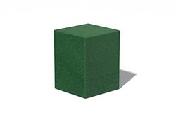 Ultimate Guard Boîte de rangement Boulder Deck Case pour deck de 100+ cartes de Return to Earth, taille standard, vert