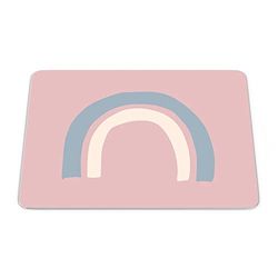 Bonamaison, Tapis de Souris Rectangle Imprimé Numériquement, Fond Antidérapant, pour Bureau et Maison, Taille: 22x18cm