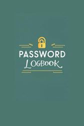 Address and Password Logbook: Internet Website Address Login Password Organizer 100 Pages Large Print 6" x 9"