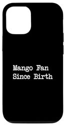 Carcasa para iPhone 13 Mango Fan Desde Nacimiento Divertido Mango Fruta Minimalista