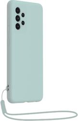 Bigben Miękka w dotyku obudowa z bransoletką do Samsung Galaxy A53 w kolorze niebieskim Celeste