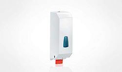 Mar Plast A54201AP Distributeur de Savon 1 2 L Acier Laqué 320 x 105 x 110 mm