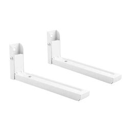 Brightium Supporto per microonde/forni - Struttura Resistente di Colore Bianco, progettata per Contenere elettrodomestici con Sicurezza e stabilità.