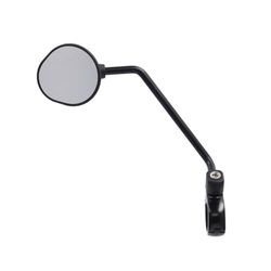 XLC Specchio da bicicletta unisex per adulti, 2503250085, nero, 22,5 mm, EU