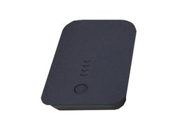 6600mAh draagbare zwarte powerbank. Ideaal om je apparaten overal op te laden. Compact en slank ontwerp, geeft je energie wanneer je ze het meest nodig hebt.