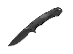 CRKT Columbia River Knife & Tool Uni Directive Drop Point Navaja, Negro, One Size