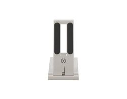 Celly, Desk Holder, Supporto Cellulare Fino a 7", Struttura Richiudibile, Porta Cellulare con Regolazione Inclinazione, Compatibilità Universale, Colore Bianco