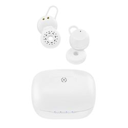 Celly AMBIENTALWH hoofdtelefoon met microfoon, wit