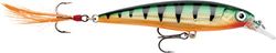 Rapala X Rap-Material perfil 3D, Teaser penas e brilho - isca pesca de água doce, unissexo-adulto, 80 mm (7,0 g), 2,0 g