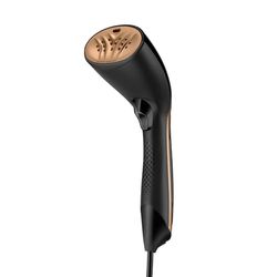 Philips Steam&Go Handstomer - 1300 W, Stoomstoot van 24 g/min, Compact, Ergonomisch Ontwerp, Met Verwarmde SmartFlow-Plaat, Zwart (GC365/80)