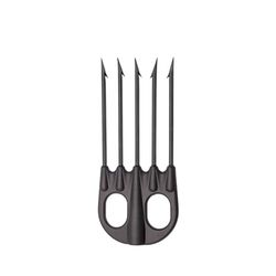Abysstar 5 spetsar, rosett fiske underbas nylon harmoniskt stål unisex vuxen, polerad