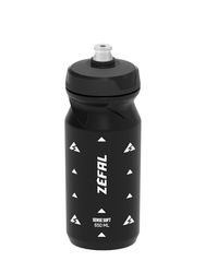 ZEFAL Unisex Sense mjuk vattenflaska, svart, 650 ml