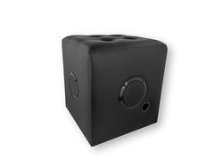 Caliber Bluetooth Speaker Poef met Speaker - Hocker Met Ingebouwde Bluetooth Speakers - 3 speakers - Comfortabel en stijlvol - Zwart - Batterijduur van 5 uur