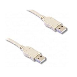 Lineaire PCUSB210C Câble USB 2.0 Type A mâle/Type A mâle 1,80 m Beige