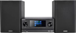 KENWOOD M-9000S-B Micro Système Hi-FI avec CD, Dab +, Radio Internet, Spotify, FM, Bluetooth, USB et Grand écran Couleur TFT