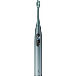 Oclean X Pro Brosse à Dents Électrique, Écran Tactile Intelligent, 3 Modes Brossage Blanchiment, Capteur de pression, Autonomie 30 Jours Charge Rapide, Design AntiMoisissure, Minuteur&APP, IPX7, Vert