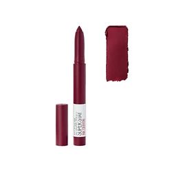 Maybelline Lipstick Superstay Matte Ink Crayon, Longlasting With Precision Applicator, 55 Make It Happen, 1 Count, Pack Of 1
