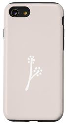 Boho Leaves Pattern Botanical Leaf Minimalism Case for iPhone SE (2020) / 7/8