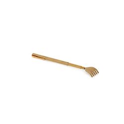 Legami Telescopische rugkrabber, metaal, goud, mini