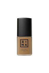 3INA MAKEUP - Vegan - The 3 in 1 Foundation 219 - Marrone medio - Fondotinta a copertura medio-alta - Primer e Correttore - Lunga Tenuta 12 Ore - SPF 15 - Finitura Naturale Opaca - Cruelty Free