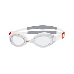 Zoggs unisex vuxen Endura simglasögon – vit/röd/klar