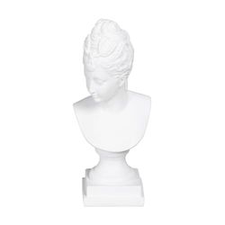 BigBuy Home Decoratief figuur wit 12,6 x 10,3 x 29,5 cm