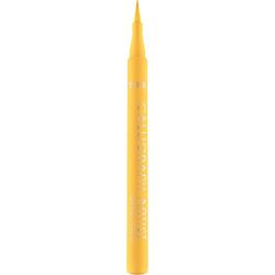 Catrice Calligraph Artist Matte Liner, Eyeliner, n. 040, giallo, risultato immediato, colore intenso, opaco, vegano, senza particelle di microplastica, senza nanoparticelle, senza profumo, confezione