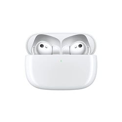 HONOR Earbuds 3 Pro, Adaptacyjna aktywna redukcja szumów, potężny bas i czysty wysoki bas, szybkie ładowanie, wysoka autonomia, Biały