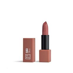 3INA MAKEUP - The Lipstick 503 - Nagi pomadka z witaminą E i masło Shea -wysokie krycie z wygodną teksturą - magnetyczną nasadką - Wysoko krycie - Vegan - Cruelty Free