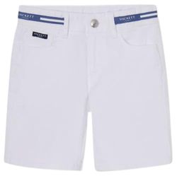 Hackett London Hackett W Tape Short voor jongens, wit (wit), 3 jaar, wit (white), 3 Jaren