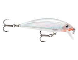 Rapala - Leurre de Pêche X Rap CountDown - Matériel de Pêche avec Construction Balsa - Leurre Pêche en Eau Douce - Fabriqué en Estonie - Prof de Nage 0.6 - 1.2 m - Taille 5 cm / 4 g - Glass Ghost