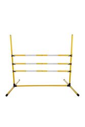 HKM Hobby Horse, Set da Salto Ostacoli Unisex Bambino, Yellow, Taglia Unica