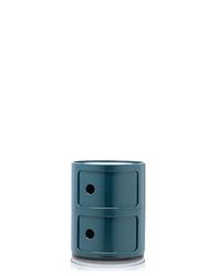Kartell - Sistema modular, ABS, azul, 32 x 32 x 40 cm