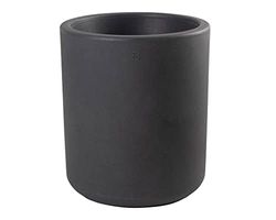 8 seasons design Shining Pots 22010 - Vaso da fiori in polietilene, colore: Bianco caldo, Fonte di alimentazione: Socket, colore: Antracite