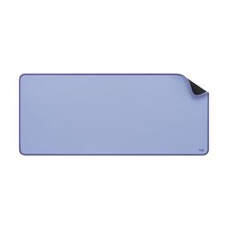 Logitech Desk Mat - Studio Series, Multifunctional Large Desk Pad, Extended Mouse Mat, Office Desk Protector with Anti-Slip Base, Spill-Resistant Durable Design - Lilac