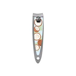 PLIC BEAUTY - Coupe-ongles Manucure Tutti Frutti Coco - Acier Inoxydable - Design Fruitée - Précision et Durabilité - Accessoire de Manucure Compact et Ergonomique