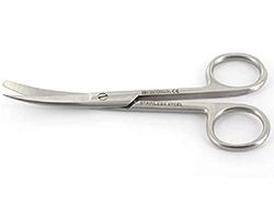 Gima S.P.A 26728 Ciseaux, incurvé, Blunt/Sharp, 20 cm