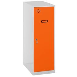 SimonRack Spind, metaal, grijs/oranje, 915 x 400 x 500 cm