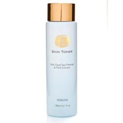 Kedma - Tonico Viso all'Aloe Vera e Minerali del Mar Morto - Detergente ed Equilibrante - Per Tutti i Tipi di Pelle - 180ml
