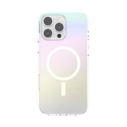 PopSockets Funda para iPhone 16 Pro MAX, Compatible con MagSafe, Funda para iPhone 16 Pro MAX, Compatible con Carga inalámbrica, Solo Funda, Cute Shimmer