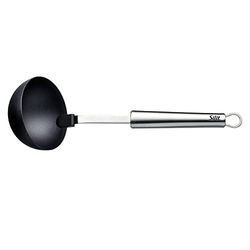 Silit Classic Line - Mestolo in plastica, 30 cm, in acciaio INOX lucido, ideale per pentole rivestite, lavabile in lavastoviglie
