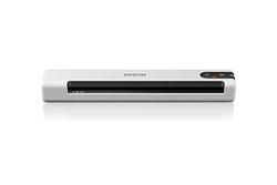 Epson Workforce DS-70, scanner profissional portátil de documentos A4, USB, compacto, branco
