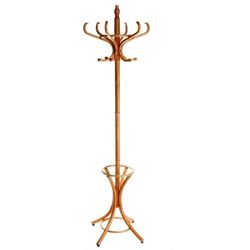 DRW Perchero de Suelo thonet Alamo y Abedul en Roble