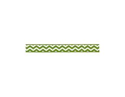 Ruban Dollar Ribbon Leaf Chevron 9,5mm.x1,22m.