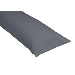 Alexandra House Living Taie d'oreiller QUTUN Cendre 45 x 125 cm