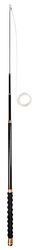 PFIFF 102766 telescopische longzweep 'Wave', zwart 300