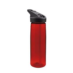 Botella Tritan 0.75 L. Rojo tapón Jannu