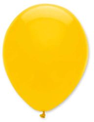 Sunshine Yellow Plain Solid Colour Latex Balloons