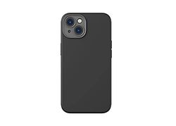 Baseus Funda magnética de sílice líquida y Vidrio Templado para iPhone 14 Plus (Negro)